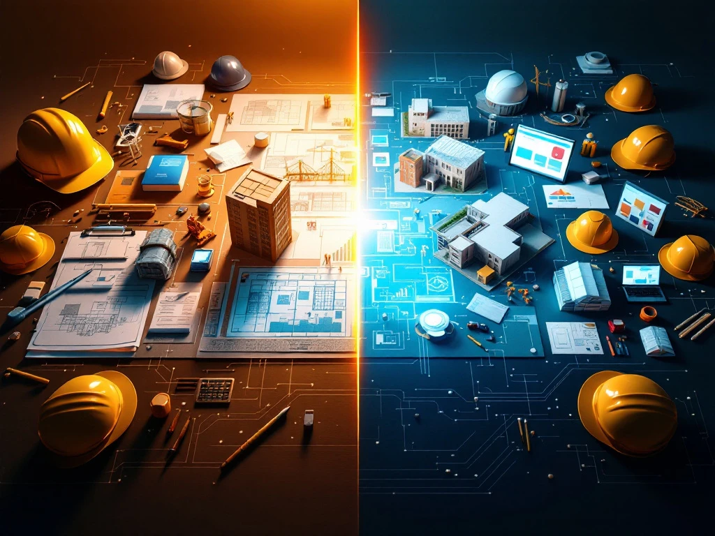 Wat is het verschil tussen een design-build en traditioneel contract?