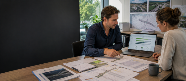 Infra professionals vergelijken MKI-berekeningen van verschillende materiaal- en ontwerpkeuzes