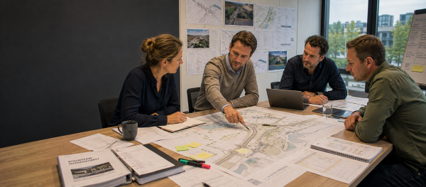 Opdrachtgever en opdrachtnemer optimaliseren samen een infraproject binnen een bouwteam